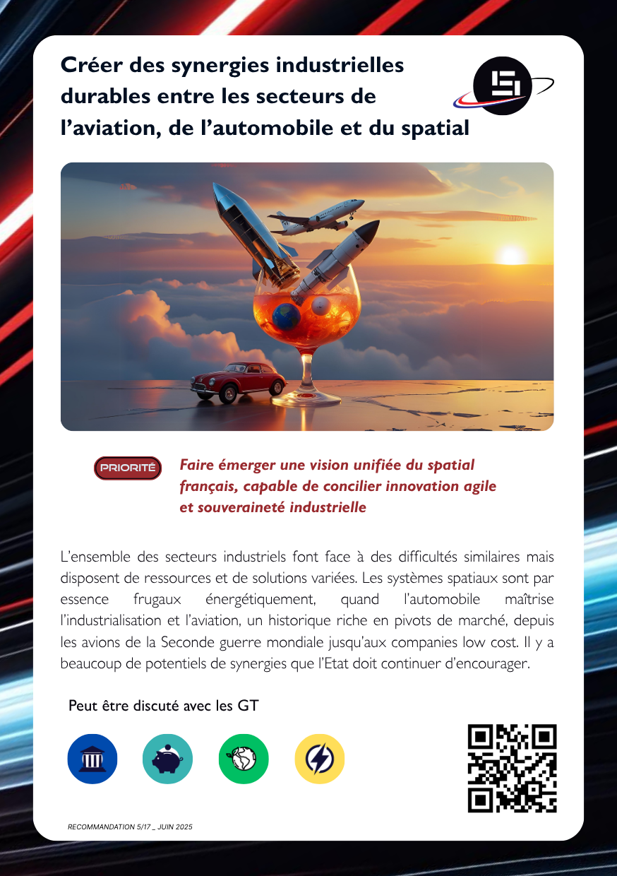 Définir une liste de technologies nationales prioritaires et de technologies “sensibles”